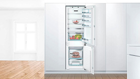 Двухкамерный встраиваемый холодильник Bosch KIN86AFF0 фото 2 фото 2
