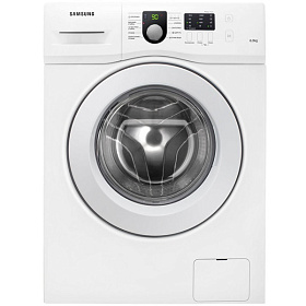 Белая стиральная машина Samsung WF 60F1R0H0W