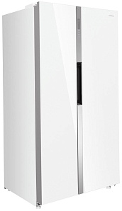 Белый холодильник Side by Side Maunfeld MFF177NFW фото 4 фото 4