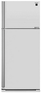 Большой широкий холодильник Sharp SJ-XE 59 PMWH