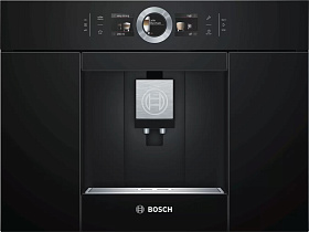 Чёрная кофемашина Bosch CTL636EB6
