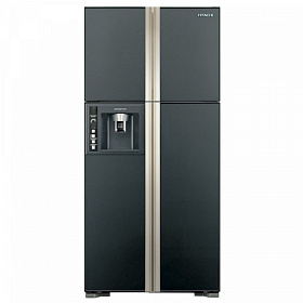 Серый холодильник HITACHI R-W662FPU3XGGR