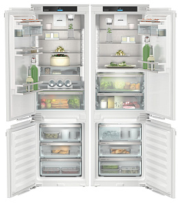 Встраиваемый двухстворчатый холодильник Liebherr IXCC 5165