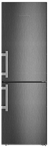 Серебристые двухкамерные холодильники Liebherr Liebherr CNbs 4315
