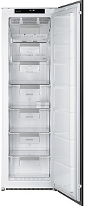 Узкий холодильник Smeg S8F174NE