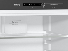 Встраиваемый холодильник с зоной свежести Korting KSI 17887 CNFZ фото 2 фото 2