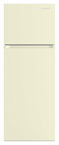 Холодильник кремового цвета Hyundai CT5046FBE бежевый