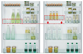 Большой холодильник HITACHI R-V 662 PU7 PWH фото 4 фото 4