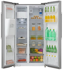 Узкий двухдверный холодильник Side-by-Side Toshiba GR-RS508WE-PMJ(02) фото 2 фото 2