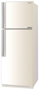 Бежевый двухкамерный холодильник Sharp SJ-XE 35 PMBE