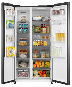 Широкий двухдверный холодильник Korting KNFS 95780 W XN фото 2 фото 2