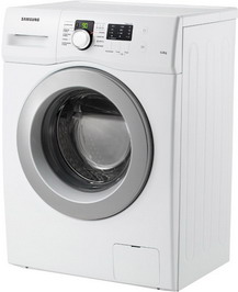 Белая стиральная машина Samsung WF 60 F1R1F2W/DLP