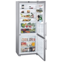 Серый холодильник Liebherr CBNesf 5113