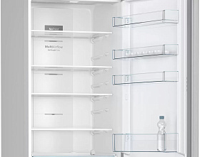 Двухкамерный серебристый холодильник Bosch KGN39UL25R фото 4 фото 4