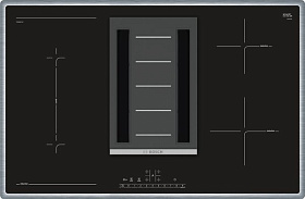 Чёрная варочная панель Bosch PVS845F11E