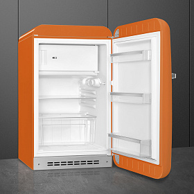 Маленький двухкамерный холодильник Smeg FAB10ROR5 фото 4 фото 4