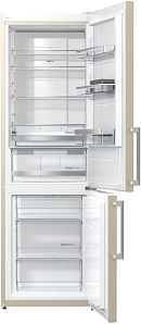 Двухкамерный холодильник цвета слоновой кости Gorenje NRK 6191 MC фото 2 фото 2