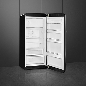 Двухкамерный малогабаритный холодильник Smeg FAB28RBL3 фото 2 фото 2