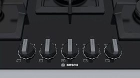 Чёрная газовая варочная панель Bosch PPQ7A6B20 фото 2 фото 2