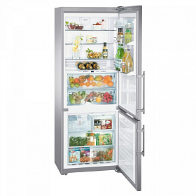 Холодильники Liebherr стального цвета Liebherr CBNPes 5167