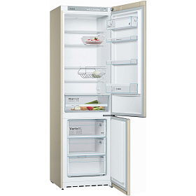 Холодильник цвета капучино Bosch KGV39XK21R