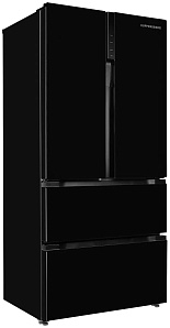 Большой чёрный холодильник Kuppersberg RFFI 184 BG фото 2 фото 2