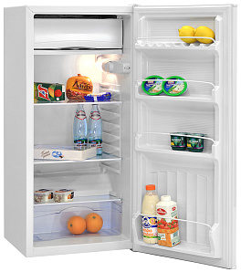 Небольшой двухкамерный холодильник NordFrost ДХ 404 012 белый