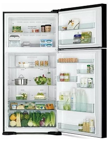 Большой холодильник HITACHI R-V 662 PU7 BEG фото 2 фото 2
