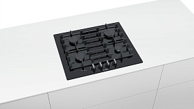 Чёрная варочная панель Bosch PPP6A6C90R фото 3 фото 3