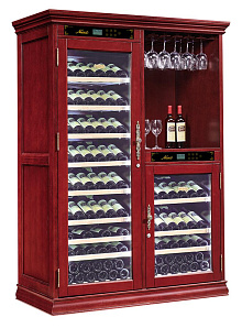 Мульти температурный винный шкаф LIBHOF NBD-145 red wine