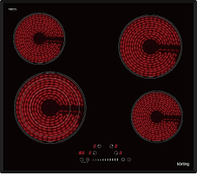 Встраиваемая электрическая варочная панель Korting HK 63500 B фото 2 фото 2