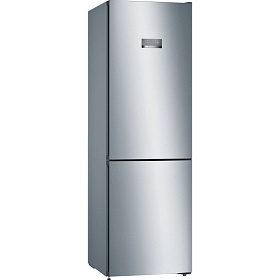 Серебристый холодильник Ноу Фрост Bosch VitaFresh KGN36VL21R
