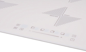 Белая 4-х конфорочная варочная панель Kuppersberg ICS 604 W фото 2 фото 2