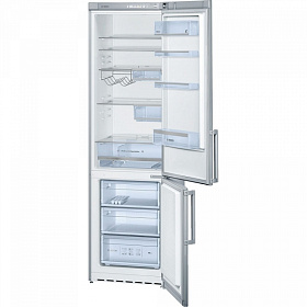 Серый холодильник Bosch KGV 39XL20R