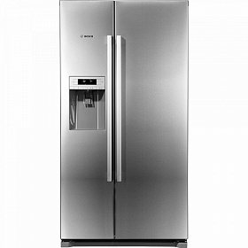 Серебристый холодильник Ноу Фрост Bosch KAI 90VI20R