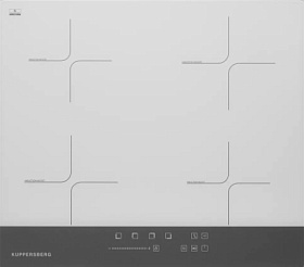 Белая индукционная варочная панель Kuppersberg ICD 601