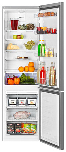 Серый холодильник Beko RCNK 356 K 00 S