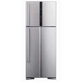 Серебристый холодильник HITACHI R-V542PU3XINX