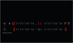 Чёрная варочная панель Electrolux CIL61443C фото 2 фото 2