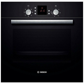 Встраиваемый черный электрический духовой шкаф 60 см Bosch HBN 431S3