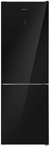Чёрный двухкамерный холодильник Maunfeld MFF185NFB фото 3 фото 3