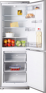 Серебристый двухкамерный холодильник ATLANT ХМ 4012-080 фото 4 фото 4