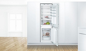Встраиваемый двухкамерный холодильник Bosch KIS 86 AF 20 R фото 2 фото 2