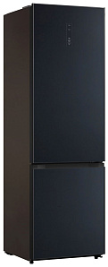 Чёрный двухкамерный холодильник Midea MRB519SFNGB1