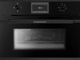 Встраиваемая микроволновая печь без поворотного стола Kuppersbusch CM 6330.0 S5 Black Velvet