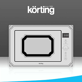 Микроволновая печь ретро стиль Korting KMI 825 RGW фото 2 фото 2