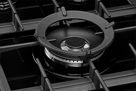 Чёрная газовая варочная панель Kuppersberg FG 95 B фото 4 фото 4