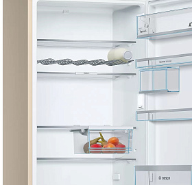Бежевый холодильник Bosch KGE39AK32R фото 3 фото 3