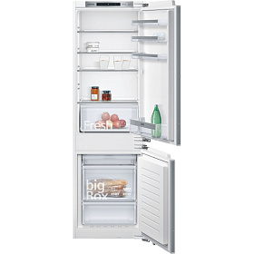 Встраиваемый двухкамерный холодильник Siemens KI 86 NVF 20 R