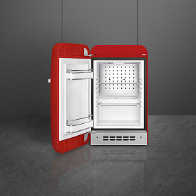 Мини холодильник в стиле ретро Smeg FAB5LRD5 фото 2 фото 2